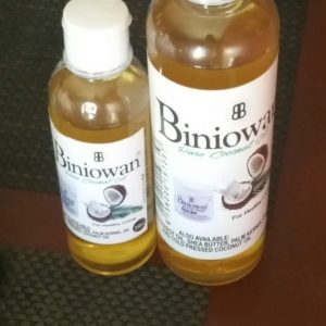 Biniowan coconut oil bundle 100ml & 250ml